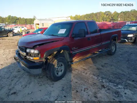 2002 Chevrolet Silverado 2500Hd Ls VIN 1GCHC29182E142426 фото 2
