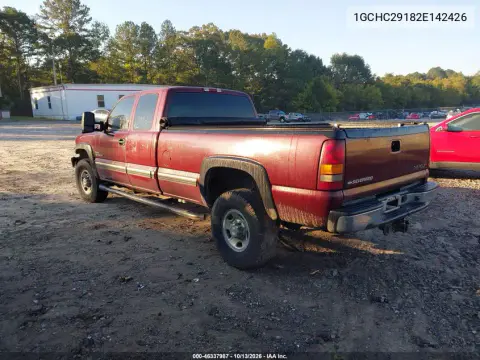 2002 Chevrolet Silverado 2500Hd Ls VIN 1GCHC29182E142426 фото 3