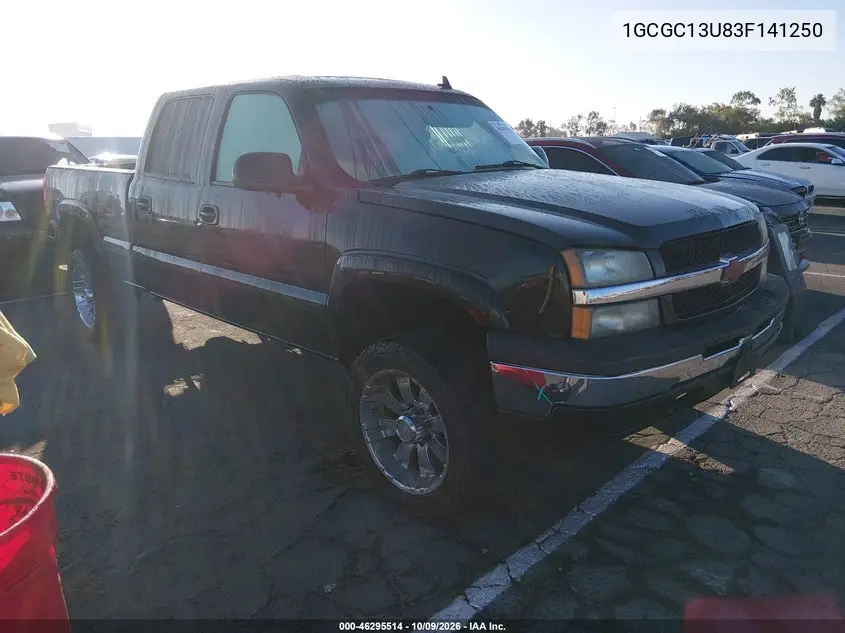 2003 Chevrolet Silverado 1500Hd Lt VIN 1GCGC13U83F141250 фото 2