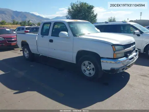 2GCEK19T931104594 — 2003 Chevrolet Silverado, Естественный износ, фото до ремонта