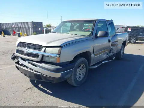 2003 Chevrolet Silverado 1500 Ls VIN 2GCEK19V931113880 фото 3