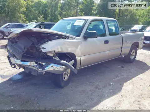 2GCEC19V031183314 — 2003 Chevrolet Silverado, фото 3 с аукциона IAAI, Передняя часть