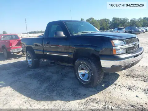 1GCEK14T04Z222629 — 2004 Chevrolet Silverado, Левая сторона, фото до ремонта