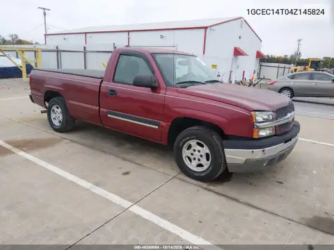 1GCEC14T04Z145824 — 2004 Chevrolet Silverado, фото 2 с аукциона IAAI, Левый бок
