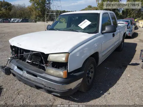 2005 Chevrolet Silverado 1500 Ls VIN 2GCEC19T251278975 фото 3
