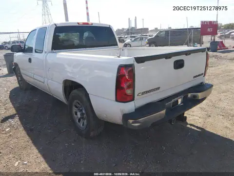 2005 Chevrolet Silverado 1500 Ls VIN 2GCEC19T251278975 фото 4