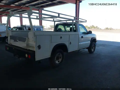 2006 Chevrolet Silverado 2500Hd Work Truck VIN 1GBHC24U06E264418 фото 5
