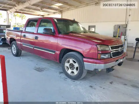 2GCEC13T261244805 — 2006 Chevrolet Silverado, Естественный износ, фото до ремонта