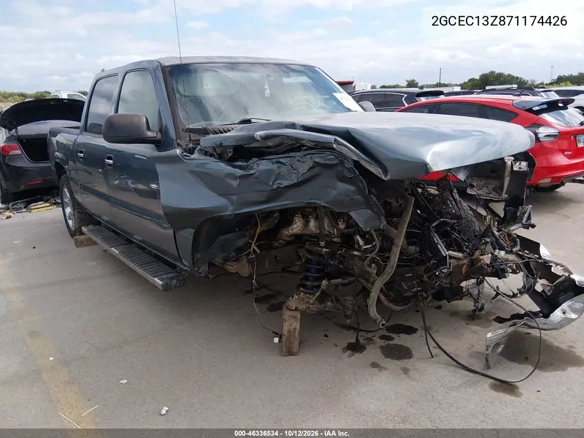 2007 Chevrolet Silverado 1500 Classic Lt1 VIN 2GCEC13Z871174426 фото 1