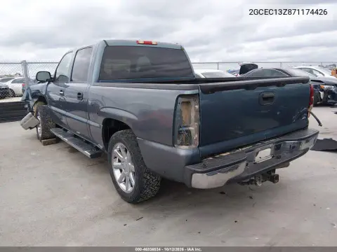 2007 Chevrolet Silverado 1500 Classic Lt1 VIN 2GCEC13Z871174426 фото 3
