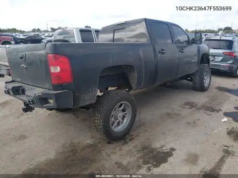 1GCHK23647F553699 — 2007 Chevrolet Silverado, фото 5 с аукциона IAAI, Левый бок