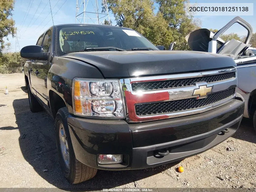 2008 Chevrolet Silverado 1500 Ltz VIN 2GCEC130181251138 фото 2