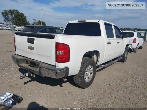 3GCEC13C98G202951 — 2008 Chevrolet Silverado, фото 5 с аукциона IAAI, Передняя часть