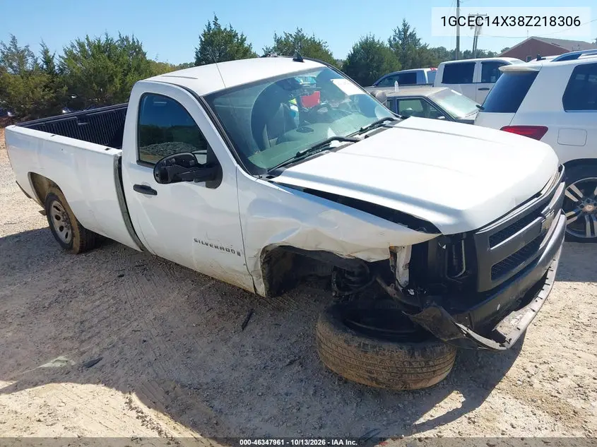 1GCEC14X38Z218306 Chevrolet Silverado 2008 — повреждение Передняя часть, фото до ремонта