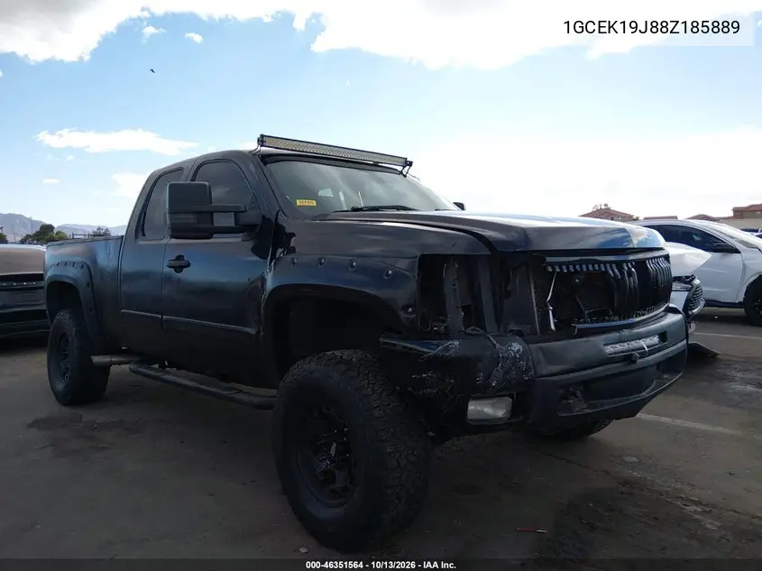 1GCEK19J88Z185889 Chevrolet Silverado 2008 — повреждение Боковая часть, фото до ремонта