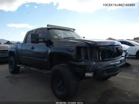 1GCEK19J88Z185889 — 2008 Chevrolet Silverado, Левая сторона, фото до ремонта