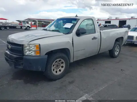 2008 Chevrolet Silverado 1500 Work Truck VIN 1GCEC14X58Z237617 фото 2