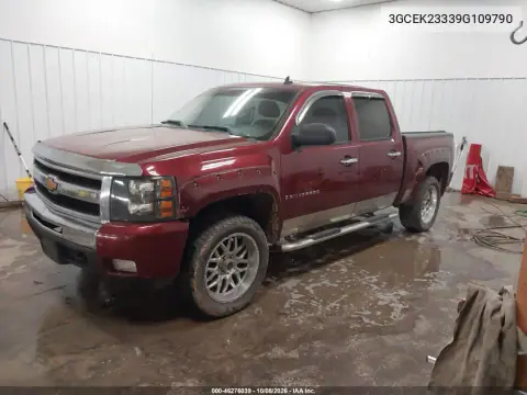 2009 Chevrolet Silverado 1500 Lt VIN 3GCEK23339G109790 фото 3