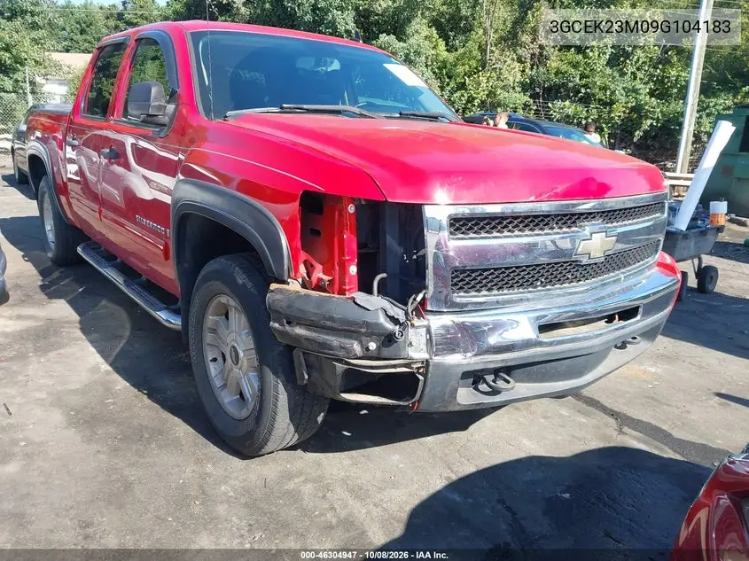 2009 Chevrolet Silverado 1500 Lt VIN 3GCEK23M09G104183 фото 2
