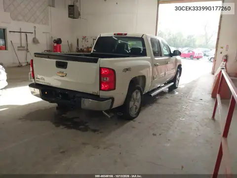 3GCEK33399G177260 — 2009 Chevrolet Silverado, фото 5 с аукциона IAAI, Боковая часть