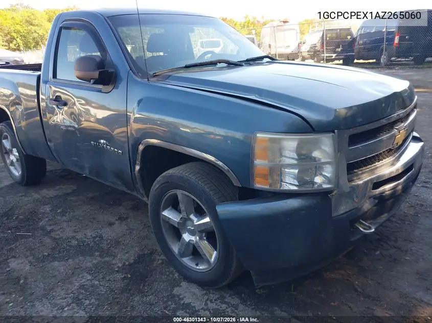 2010 Chevrolet Silverado 1500 Work Truck VIN 1GCPCPEX1AZ265060 фото 2