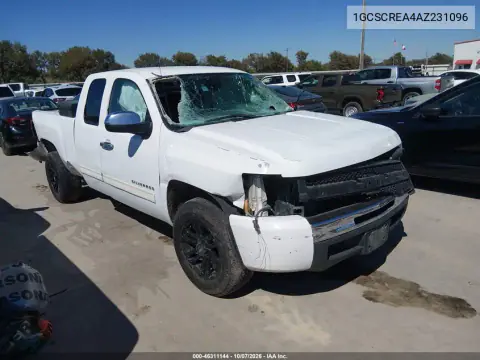 2010 Chevrolet Silverado 1500 Ls VIN 1GCSCREA4AZ231096 фото 1