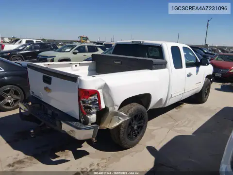 2010 Chevrolet Silverado 1500 Ls VIN 1GCSCREA4AZ231096 фото 4