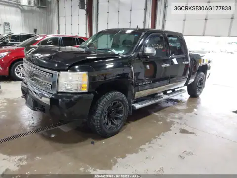 2010 Chevrolet Silverado 1500 Lt VIN 3GCRKSE30AG177838 фото 3