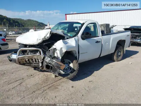 1GC3KVBG1AF141253 — 2010 Chevrolet Silverado, фото 2 с аукциона IAAI, Передняя часть