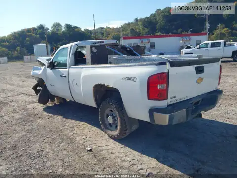 1GC3KVBG1AF141253 — 2010 Chevrolet Silverado, фото 3 с аукциона IAAI, Передняя часть