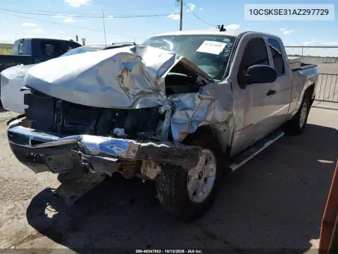 1GCSKSE31AZ297729 — 2010 Chevrolet Silverado, фото 2 с аукциона IAAI, Передняя часть