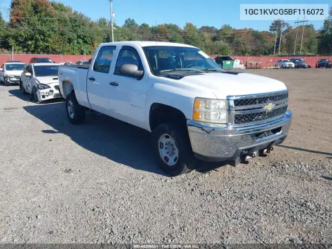 1GC1KVCG5BF116072 — 2011 Chevrolet Silverado, Левая / Правая сторона, фото до ремонта