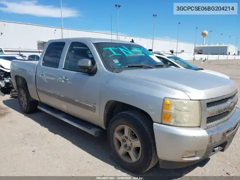 3GCPCSE06BG204214 — 2011 Chevrolet Silverado, Левая сторона, фото до ремонта