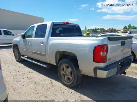 2011 Chevrolet Silverado 1500 Lt VIN 3GCPCSE06BG204214 фото 3