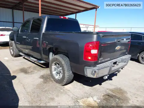 3GCPCREA7BG265623 — 2011 Chevrolet Silverado, фото 3 с аукциона IAAI, Подтопление