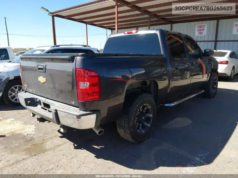3GCPCREA7BG265623 — 2011 Chevrolet Silverado, фото 4 с аукциона IAAI, Подтопление
