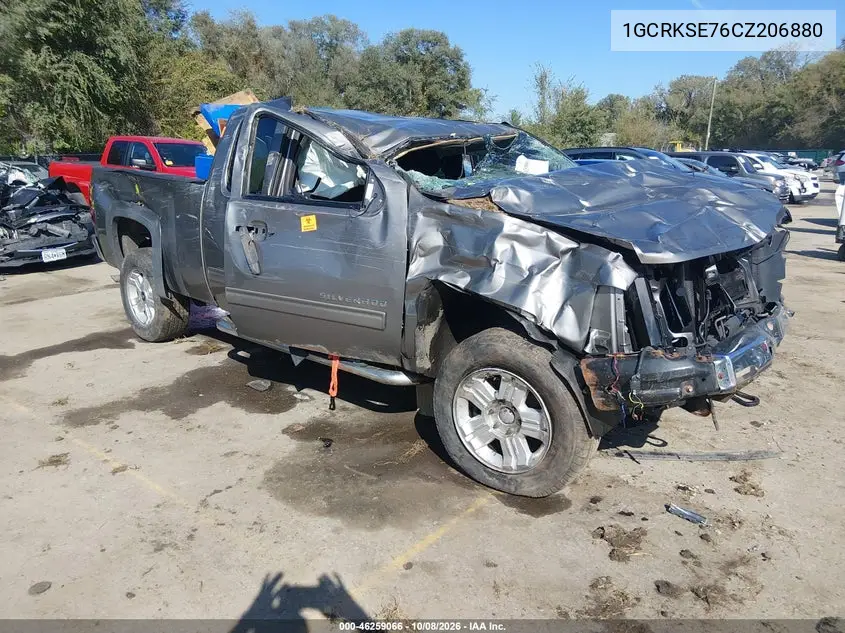 2012 Chevrolet Silverado 1500 Lt VIN 1GCRKSE76CZ206880 фото 1