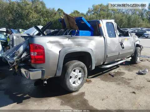 2012 Chevrolet Silverado 1500 Lt VIN 1GCRKSE76CZ206880 фото 4