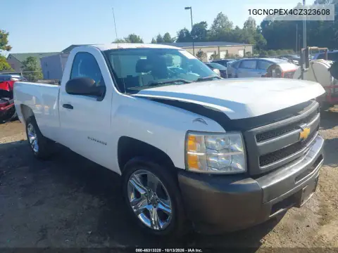 1GCNCPEX4CZ323608 — 2012 Chevrolet Silverado, Передняя часть, фото до ремонта