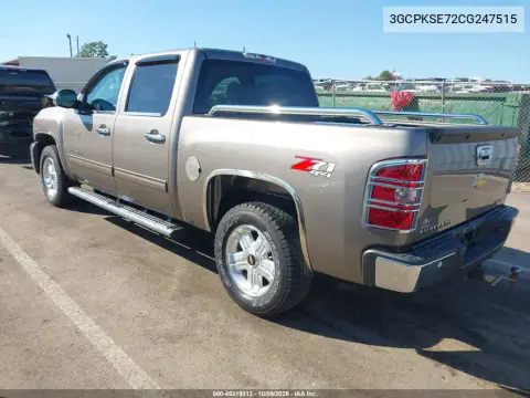 2012 Chevrolet Silverado 1500 Lt VIN 3GCPKSE72CG247515 фото 4