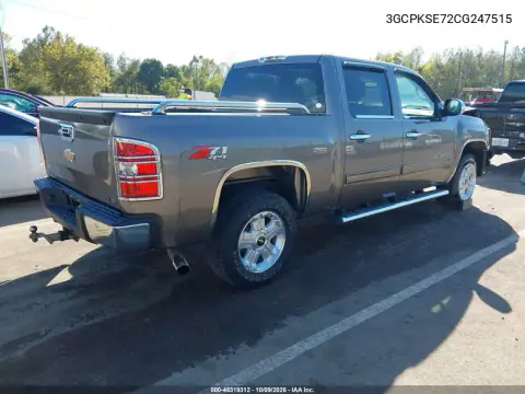 2012 Chevrolet Silverado 1500 Lt VIN 3GCPKSE72CG247515 фото 5