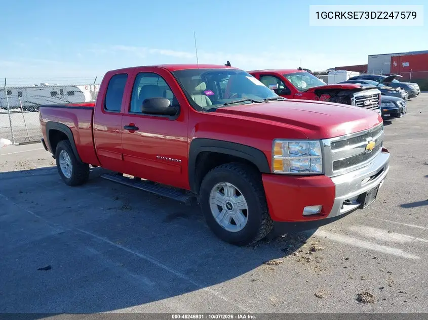 2013 Chevrolet Silverado 1500 Lt VIN 1GCRKSE73DZ247579 фото 2