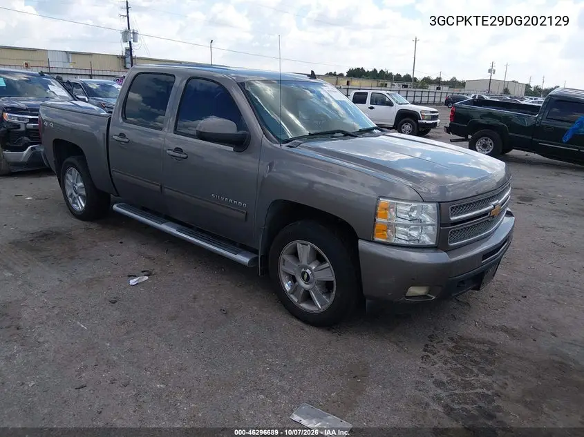 2013 Chevrolet Silverado 1500 Ltz VIN 3GCPKTE29DG202129 фото 2