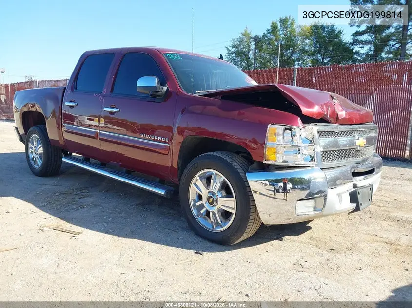 2013 Chevrolet Silverado 1500 Lt VIN 3GCPCSE0XDG199814 фото 1