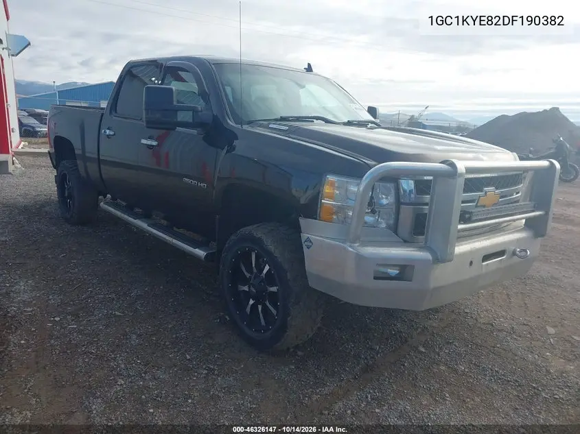 1GC1KYE82DF190382 — 2013 Chevrolet Silverado, фото 2 с аукциона IAAI, Передняя часть