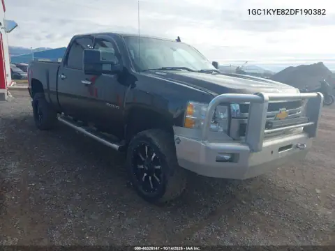 1GC1KYE82DF190382 — 2013 Chevrolet Silverado, Передняя часть, фото до ремонта