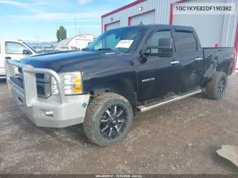 1GC1KYE82DF190382 — 2013 Chevrolet Silverado, фото 3 с аукциона IAAI, Передняя часть