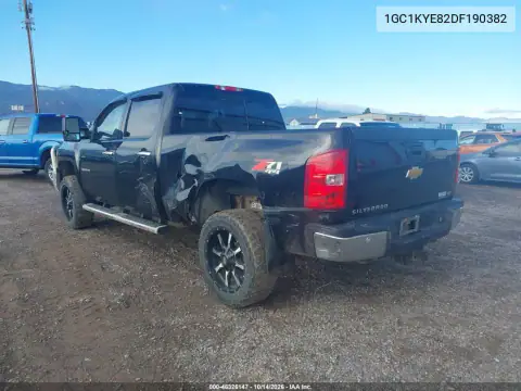1GC1KYE82DF190382 — 2013 Chevrolet Silverado, фото 4 с аукциона IAAI, Передняя часть