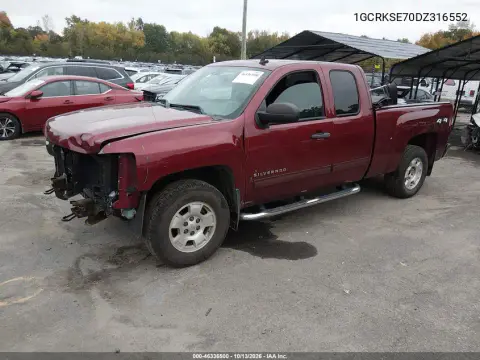 2013 Chevrolet Silverado 1500 Lt VIN 1GCRKSE70DZ316552 фото 3