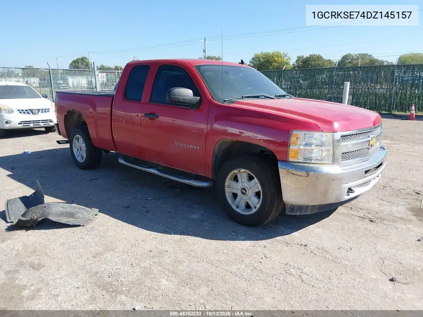 1GCRKSE74DZ145157 — 2013 Chevrolet Silverado, фото 2 с аукциона IAAI, Естественный износ